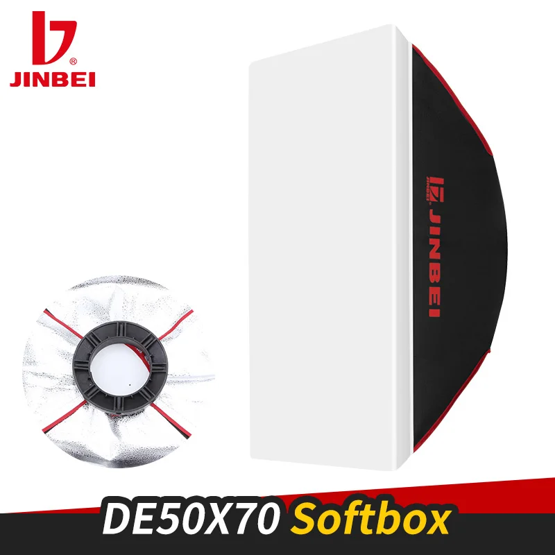 JINBEI Photography Softbox Lighting Kits 50x70CM Professional Continuous Light System Soft Box For Photo Studio Equipment
JINBEI Photography Softbox Lighting Kits 50x70CM Professional Continuous Light System Soft Box For Photo Studio Equipment