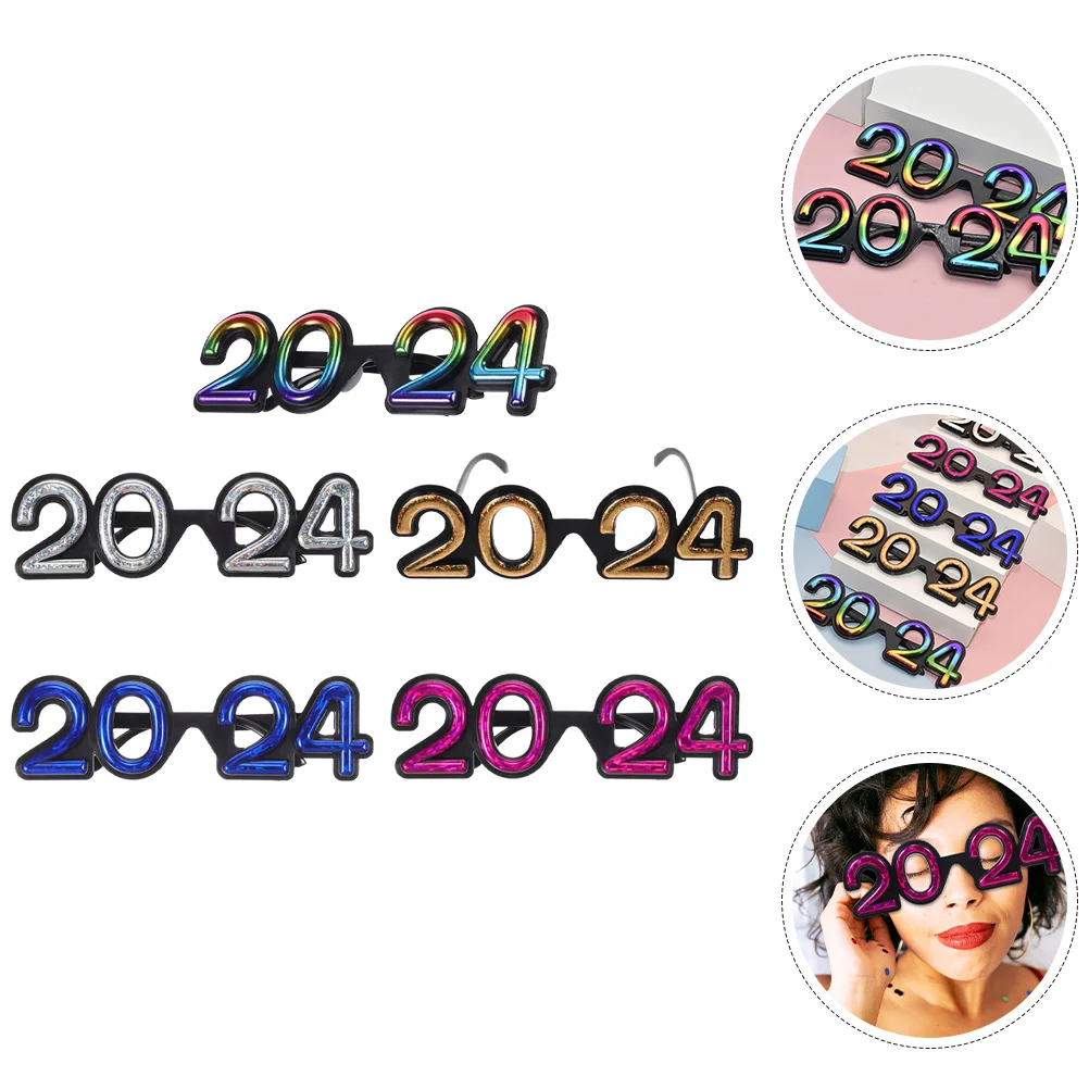 New Year Eyeglasses Photo Props Celebration Eyeglasses Party Favor Costume Eyeglasses New Year's Eve Party Decoration
New Year Eyeglasses Photo Props Celebration Eyeglasses Party Favor Costume Eyeglasses New Year's Eve Party Decoration