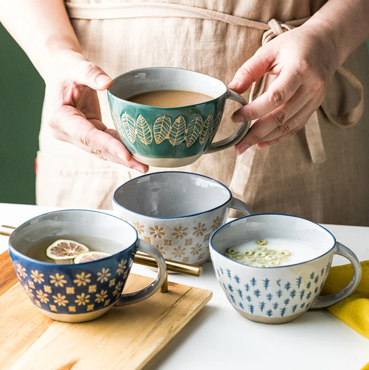 Vintage Ceramic Mug Ceramic Coffee Mug Milk Tea Cup Mark Cup Water Glass Unique Gifts Household Supplies
Vintage Ceramic Mug Ceramic Coffee Mug Milk Tea Cup Mark Cup Water Glass Unique Gifts Household Supplies