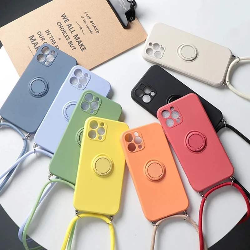 Ring Holder Strap Case for IPhone 13 12 Pro Mini XS Max XR X SE 2020 7 8 Plus 11 Pro Crossbody Cord Lanyard Magnetic TPU Cover
Ring Holder Strap Case for IPhone 13 12 Pro Mini XS Max XR X SE 2020 7 8 Plus 11 Pro Crossbody Cord Lanyard Magnetic TPU Cover