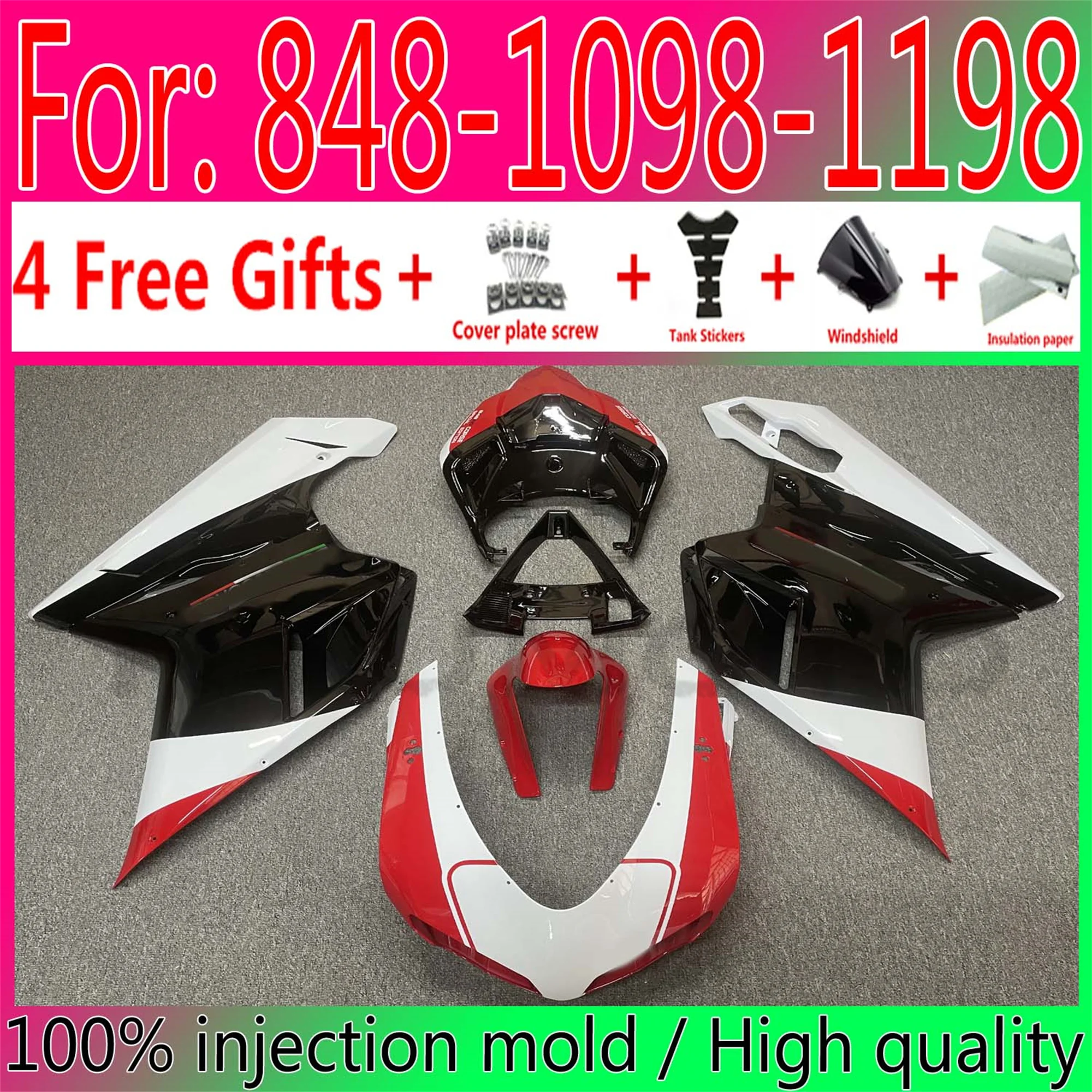 New ABS Motorcycle Injection Fairings Kit Fit For Ducati 848 2007 2008 2009 ducati 848 Fairing
New ABS Motorcycle Injection Fairings Kit Fit For Ducati 848 2007 2008 2009 ducati 848 Fairing