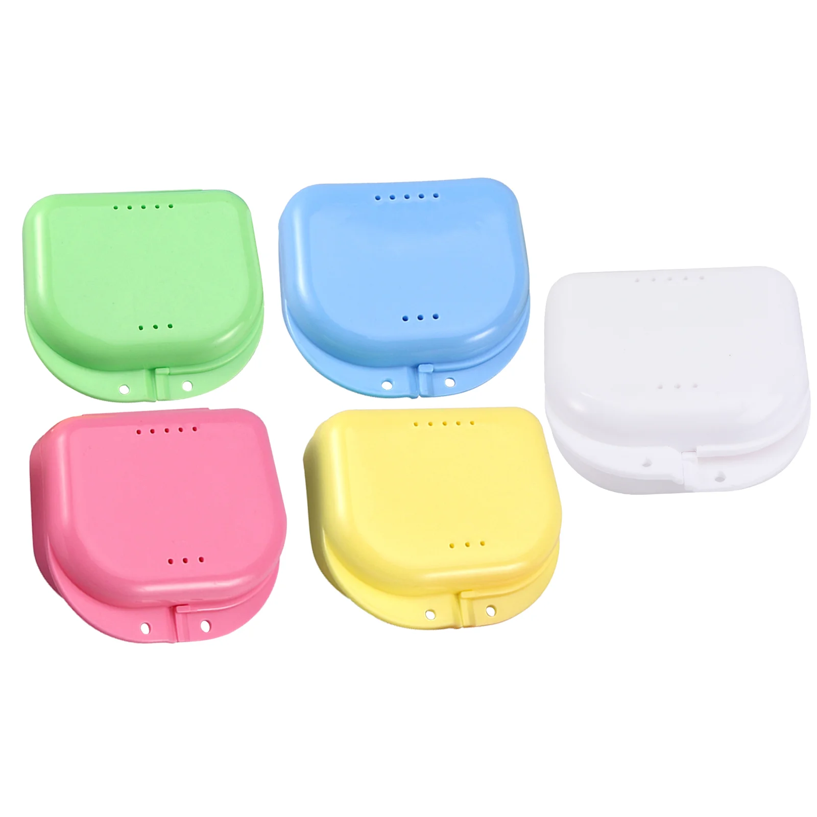 5PCS Braces Container Useful Denture Storage Case Mouth Guard Box Denture Box for Student Children
5PCS Braces Container Useful Denture Storage Case Mouth Guard Box Denture Box for Student Children