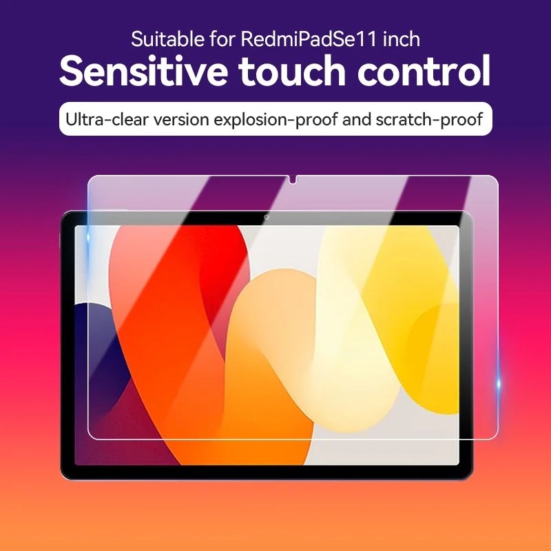 HD защита экрана от царапин Закаленное стекло для Xiaomi Redmi Pad SE PadSE RedmiPadSE 11 дюймов 2023 Защитная пленка для планшета
HD защита экрана от царапин Закаленное стекло для Xiaomi Redmi Pad SE PadSE RedmiPadSE 11 дюймов 2023 Защитная пленка для планшета