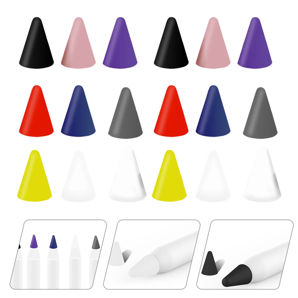 45 PCS Stylus Tip Cover Durable Silicone Touch Pen Protective Sleeve Stylus Nib Case
45 PCS Stylus Tip Cover Durable Silicone Touch Pen Protective Sleeve Stylus Nib Case