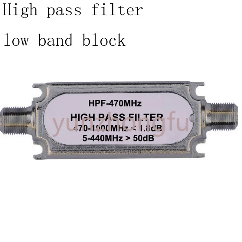 

High Pass Filter for Catv Headend System, Block Low Band Frequency