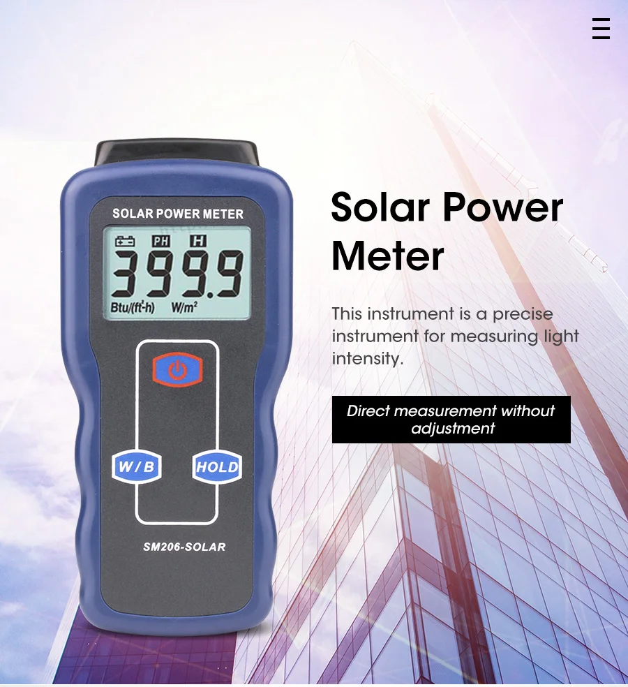 RZ Solar Power Meters Light Meter Mini Solar Lipo Charger Board Solar Radiation Tester 0.1-1999.9 Solar Lux Power Meter SM206
RZ Solar Power Meters Light Meter Mini Solar Lipo Charger Board Solar Radiation Tester 0.1-1999.9 Solar Lux Power Meter SM206