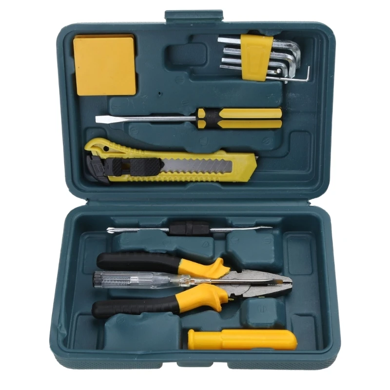 Multi-functional Home Maintenance Hardware Set Car Maintenance Wrench Pliers Knives Screwdriver Kit Repair Tool Box
Multi-functional Home Maintenance Hardware Set Car Maintenance Wrench Pliers Knives Screwdriver Kit Repair Tool Box