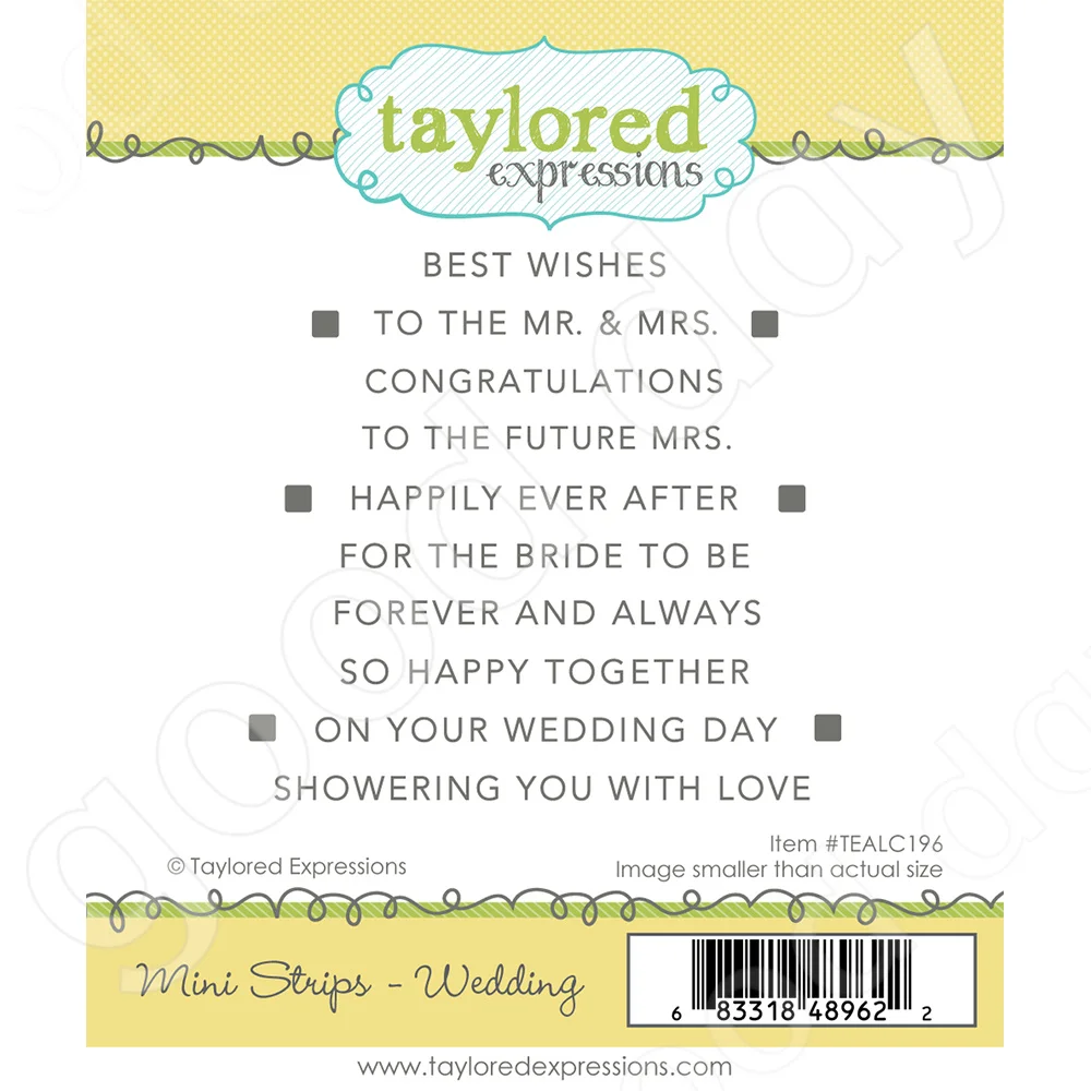 Arrival 2022 New Hot Sale Mini Strips - Wedding Clear Stamps Scrapbook Diary Decoration Embossing Template Diy Card Handmade
Arrival 2022 New Hot Sale Mini Strips - Wedding Clear Stamps Scrapbook Diary Decoration Embossing Template Diy Card Handmade