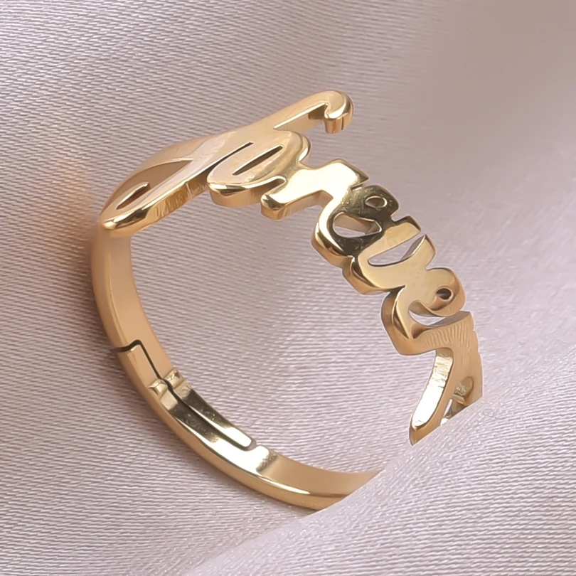 Irregular Letter Forever Charm Open Adjustable Ring Stainless Steel Jewelry Rings For Women Men Accessories Valentine's Day Gift
Irregular Letter Forever Charm Open Adjustable Ring Stainless Steel Jewelry Rings For Women Men Accessories Valentine's Day Gift
