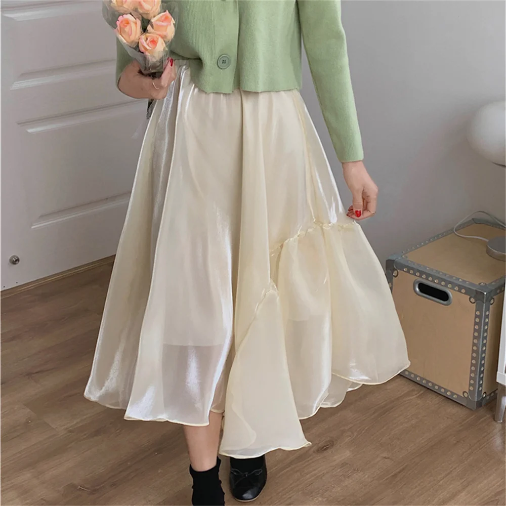 Женская юбка из органзы в стиле пэчворк, Элегантная универсальная модная облегающая Повседневная офисная одежда, новая женская летняя Праз... 
Женская юбка из органзы в стиле пэчворк, Элегантная универсальная модная облегающая Повседневная офисная одежда, новая женская летняя Праз...