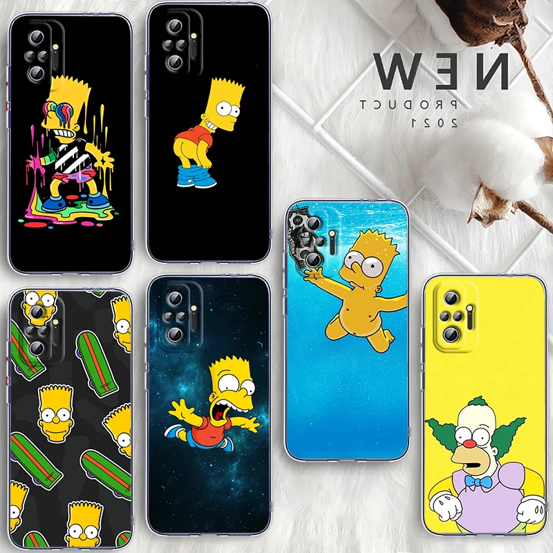 Boy Family The Simpsons Phone Case For Xiaomi Redmi Note 11E 11S 11 11T 10 10S 9 9T 9S 8 8T Pro Plus 5G Transparent Cover
Boy Family The Simpsons Phone Case For Xiaomi Redmi Note 11E 11S 11 11T 10 10S 9 9T 9S 8 8T Pro Plus 5G Transparent Cover