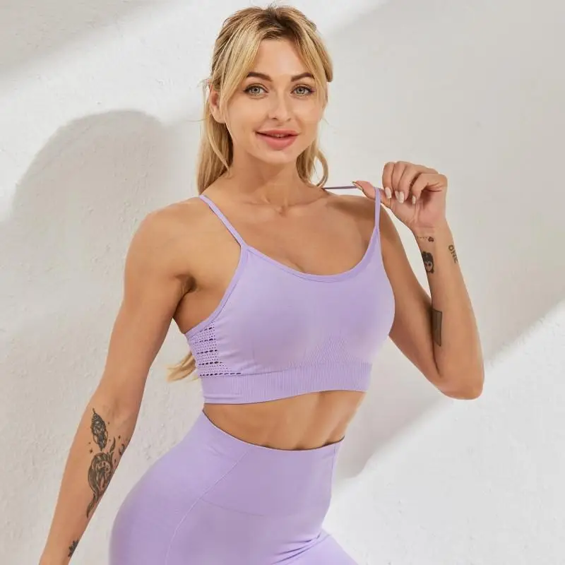 NORMOV Sports Bra Woman Backless Seamless Bra Tank Tops Sexy Push Up Underwear for Women Workout Breathable Bra
NORMOV Sports Bra Woman Backless Seamless Bra Tank Tops Sexy Push Up Underwear for Women Workout Breathable Bra