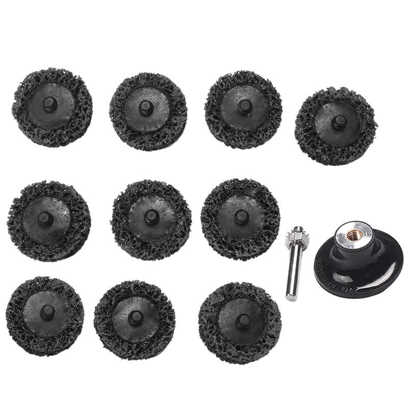 2 Inch Cleaning & Stripping Quick Change Sanding Disc Remove Paint Rust And Oxidation 10Pcs Disc + 1Pcs Disc Pad Holder 
2 Inch Cleaning & Stripping Quick Change Sanding Disc Remove Paint Rust And Oxidation 10Pcs Disc + 1Pcs Disc Pad Holder