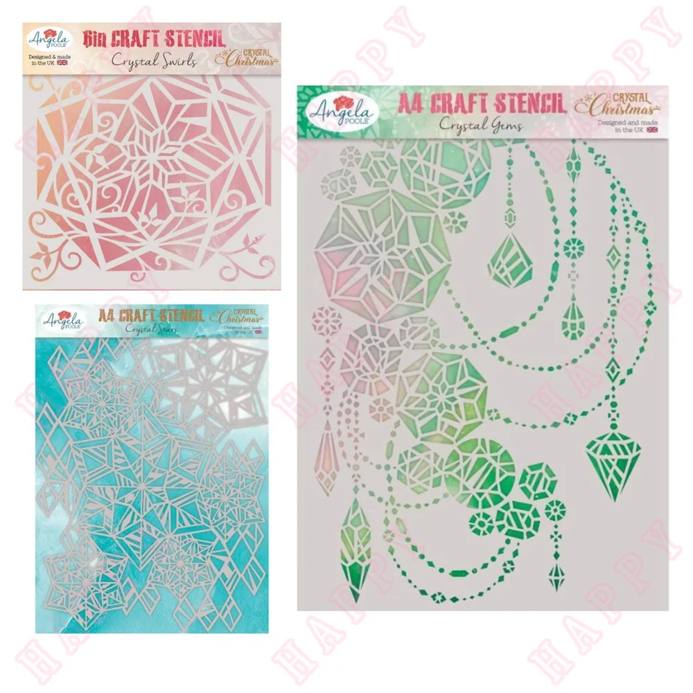 Plastic Stencils Beautiful Jewels Diary Scrapbooking Paper Card Photo Album Decoration Craft Engraving Making Embossing Template
Plastic Stencils Beautiful Jewels Diary Scrapbooking Paper Card Photo Album Decoration Craft Engraving Making Embossing Template