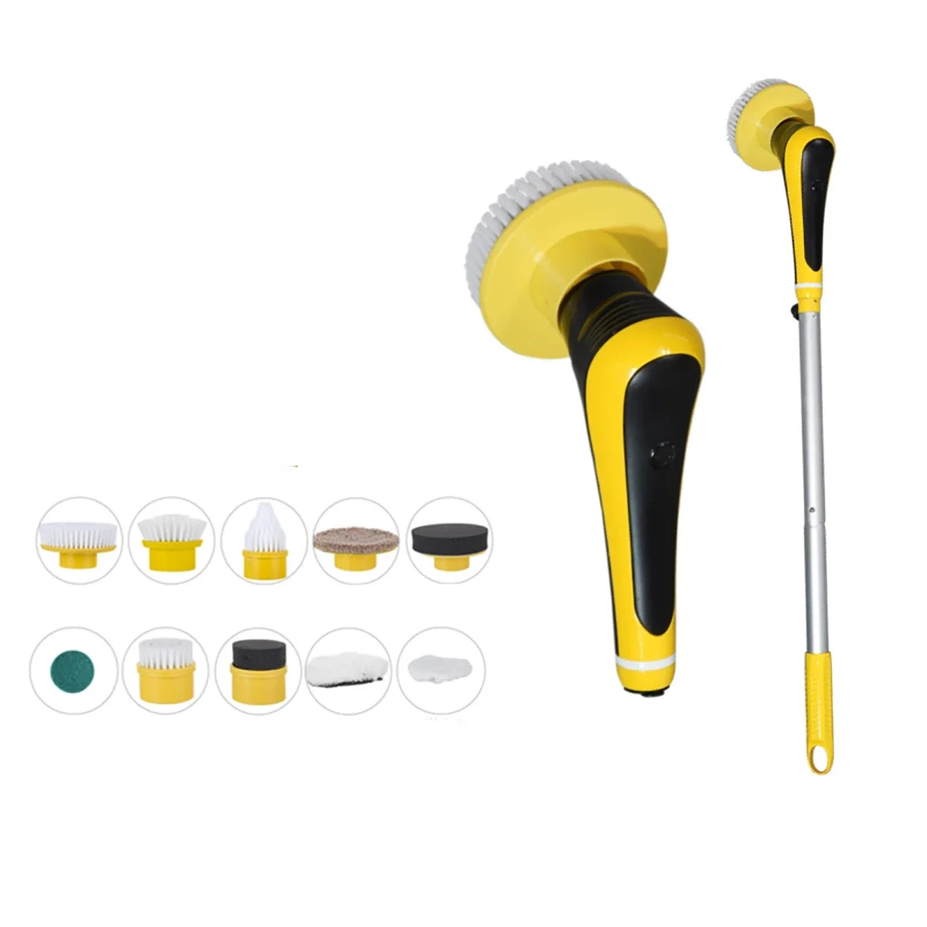 Heads Brush Electric Kit Cleaning Cleaning Adjustable Bathroom Telescopic Rod / Scrubber Floor Spin Wireless For With 10 Kitchen
Heads Brush Electric Kit Cleaning Cleaning Adjustable Bathroom Telescopic Rod / Scrubber Floor Spin Wireless For With 10 Kitchen