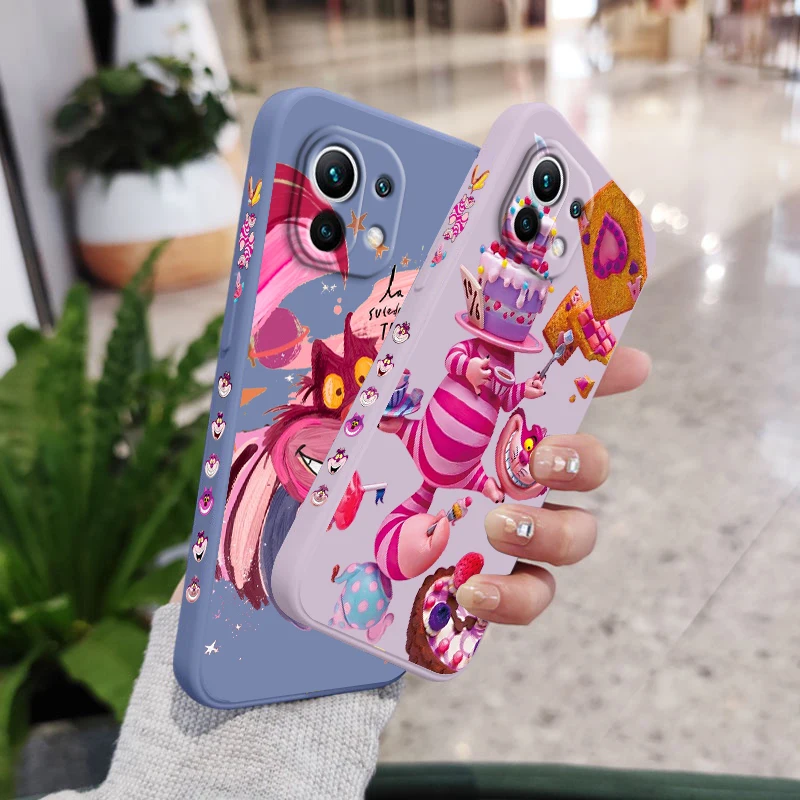 Disney Alice Cheshire Cat For Xiaomi Poco X4 X3 F4 F3 NFC M5 M4 M3 GT S Pro 4G 5G Liquid Left Rope Phone Case Cover
Disney Alice Cheshire Cat For Xiaomi Poco X4 X3 F4 F3 NFC M5 M4 M3 GT S Pro 4G 5G Liquid Left Rope Phone Case Cover
