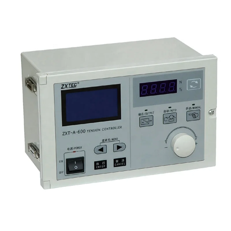 ZXT-A-600 Tension Controller without Tension Detector Magnetic Powder Brake Controller Auto Tension Controller
ZXT-A-600 Tension Controller without Tension Detector Magnetic Powder Brake Controller Auto Tension Controller