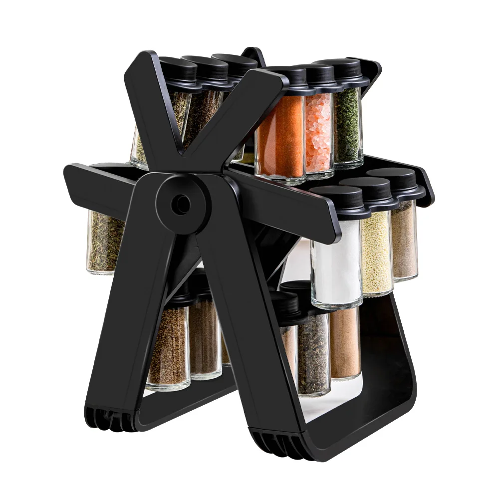 Rotating Ferris Wheel Glass Seasoning Rack Set Seasoning Bottle Seasoning Pot Seasoning Bottle Factory Spot Wholesale
Rotating Ferris Wheel Glass Seasoning Rack Set Seasoning Bottle Seasoning Pot Seasoning Bottle Factory Spot Wholesale