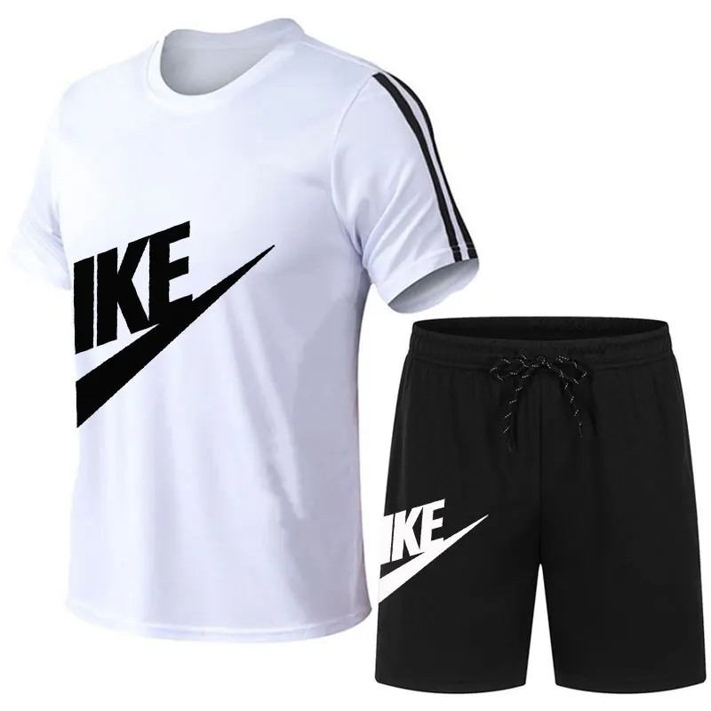 2023 Summer Hot Men's T-shirt+Shorts Set Men's Sports Set Print Leisure Fashion Breathable Short Sleeve T-shirt Set
2023 Summer Hot Men's T-shirt+Shorts Set Men's Sports Set Print Leisure Fashion Breathable Short Sleeve T-shirt Set