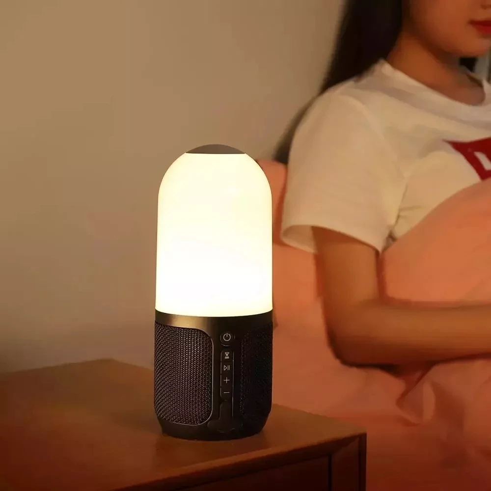 Bluetooth Audio Small Home Wireless Mini Night Light Portable High-quality Subwoofer with Atmosphere Light Bedroom Sleep Aid
Bluetooth Audio Small Home Wireless Mini Night Light Portable High-quality Subwoofer with Atmosphere Light Bedroom Sleep Aid