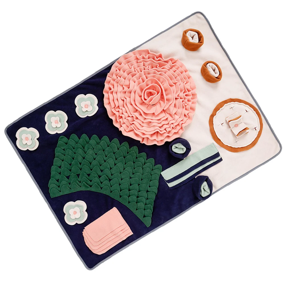Dog Mat Dog Sniff Training Mat Dog Snuffle Mat Slow Feeding Mat Food Pad for Dog Home Pet Pet Cage
Dog Mat Dog Sniff Training Mat Dog Snuffle Mat Slow Feeding Mat Food Pad for Dog Home Pet Pet Cage