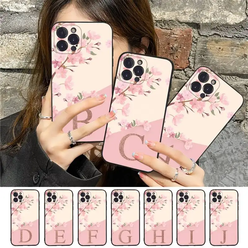 Letter Pink Flowers Phone Case For iPhone 8 7 6 6S Plus X SE 2020 XR XS 14 11 12 13 Mini Pro Max Mobile Case
Letter Pink Flowers Phone Case For iPhone 8 7 6 6S Plus X SE 2020 XR XS 14 11 12 13 Mini Pro Max Mobile Case