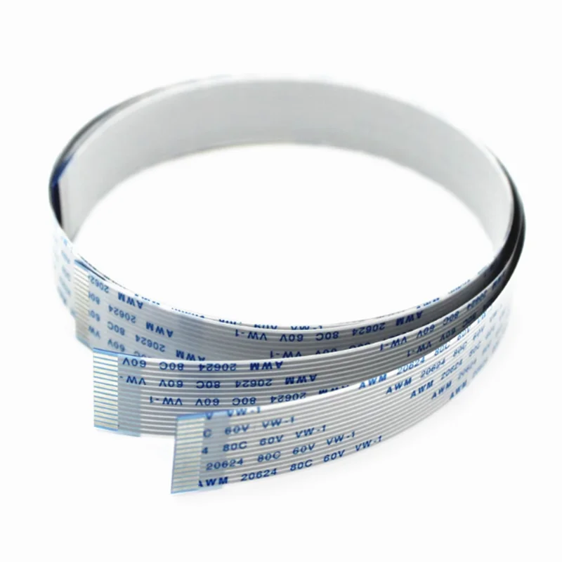 FPC FFC 500/1000/2000mm AWM 20624 80C 60V VW-1 Flexible Flat Cable A/B Type Ribbon Wire 4P/6/8/10/12/14/16/20/26/30/40/50/60Pin
FPC FFC 500/1000/2000mm AWM 20624 80C 60V VW-1 Flexible Flat Cable A/B Type Ribbon Wire 4P/6/8/10/12/14/16/20/26/30/40/50/60Pin