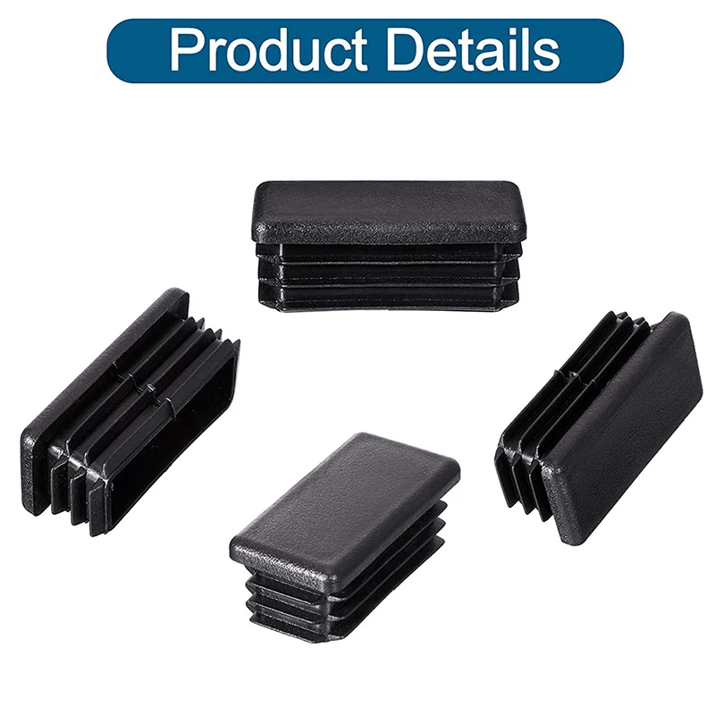 5/10pcs Anti Slip Furniture Legs Bottom Pads Plug Insert Black End Caps Plastic Rectangle Table Chairs Foot Protection Covers
5/10pcs Anti Slip Furniture Legs Bottom Pads Plug Insert Black End Caps Plastic Rectangle Table Chairs Foot Protection Covers