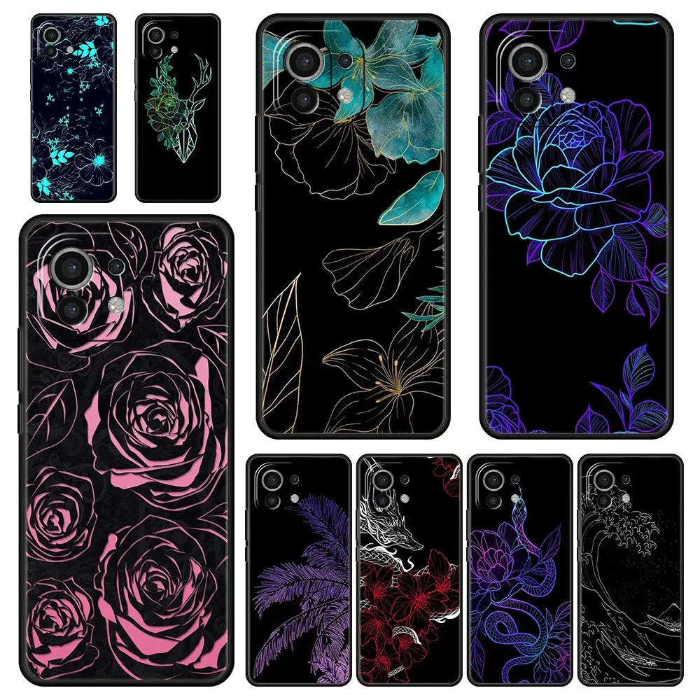 Dragon Flower Grass Line Art Phone Case For Xiaomi 12T 12 13 Pro Poco X3 NFC M3 F3 F4 M4 X4 Mi Note 10 11 Lite 5G 11T 9T Cover
Dragon Flower Grass Line Art Phone Case For Xiaomi 12T 12 13 Pro Poco X3 NFC M3 F3 F4 M4 X4 Mi Note 10 11 Lite 5G 11T 9T Cover