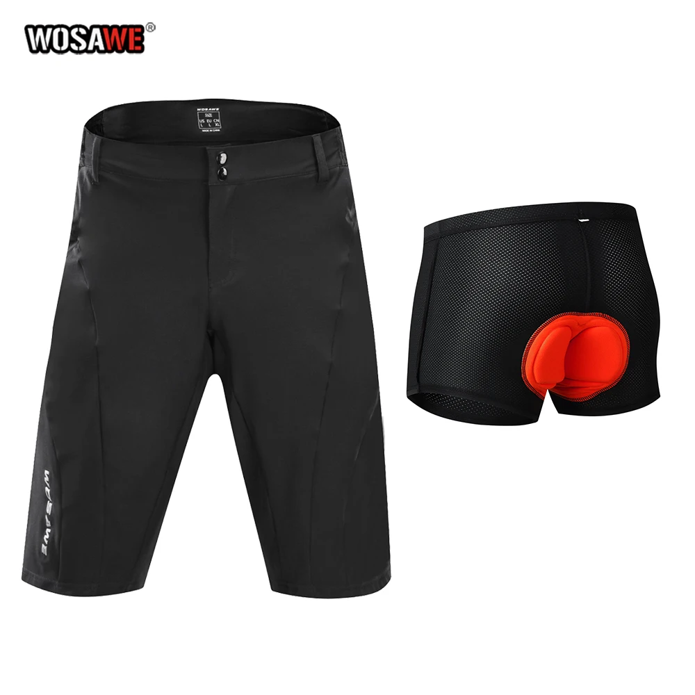 WOSAWE Men Road Bicycle Cycling Shorts Loose Breathable Waterproof Road MTB Bicycle Riding Shorts Pocket Reflective
WOSAWE Men Road Bicycle Cycling Shorts Loose Breathable Waterproof Road MTB Bicycle Riding Shorts Pocket Reflective