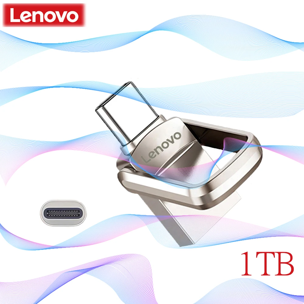USB-флеш-накопитель Lenovo на 2/1 ТБ, USB Type-C, металлический флеш-накопитель B, высокоскоростной флеш-накопитель, водонепроницаемый портативный накопитель, Прямая поставка
USB-флеш-накопитель Lenovo на 2/1 ТБ, USB Type-C, металлический флеш-накопитель B, высокоскоростной флеш-накопитель, водонепроницаемый портативный накопитель, Прямая поставка