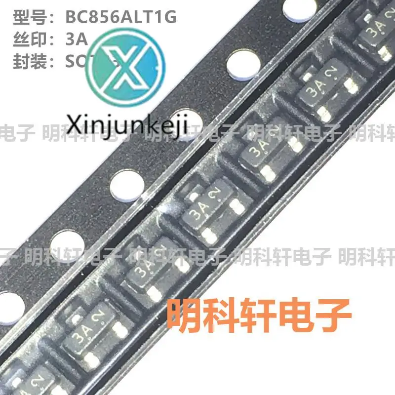 100 шт. Оригинальный Новый транзистор BC856ALT1G из шелка 3A SOT23 65V/100mA PNP
100 шт. Оригинальный Новый транзистор BC856ALT1G из шелка 3A SOT23 65V/100mA PNP