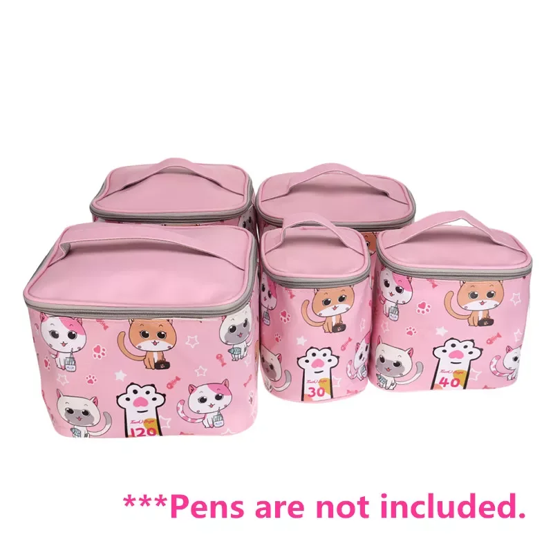 Cartoon Cat Art Markers Zipper Bag Large Capacity Kids Students Pencil Bag Canvas Storage Pen Case 30/40/60/80/120 Colors
Cartoon Cat Art Markers Zipper Bag Large Capacity Kids Students Pencil Bag Canvas Storage Pen Case 30/40/60/80/120 Colors