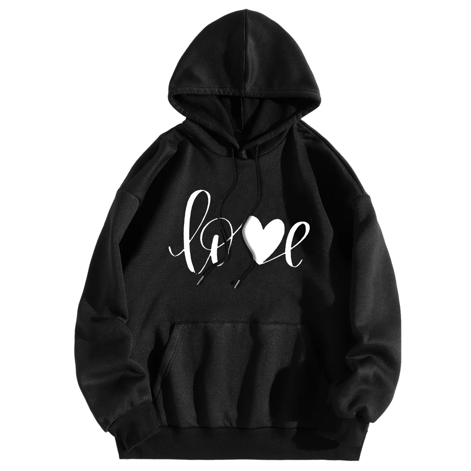 Valentine's Day Women's Hoodies Casual Heart Print Pullover Hoodie Long Sleeve Sweatshirt Tops With Pocket Sweater For Female
Valentine's Day Women's Hoodies Casual Heart Print Pullover Hoodie Long Sleeve Sweatshirt Tops With Pocket Sweater For Female