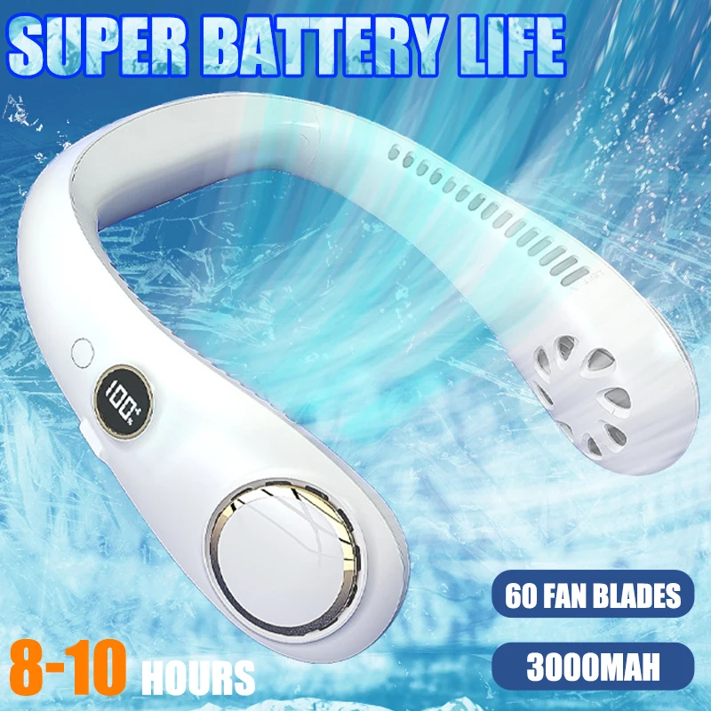 Portable Summer Air Cooling Hanging Neck Fan Bladeless for Outdoor Sports Running Travel Wearable USB Neckband Hanging Neck Fans
Portable Summer Air Cooling Hanging Neck Fan Bladeless for Outdoor Sports Running Travel Wearable USB Neckband Hanging Neck Fans