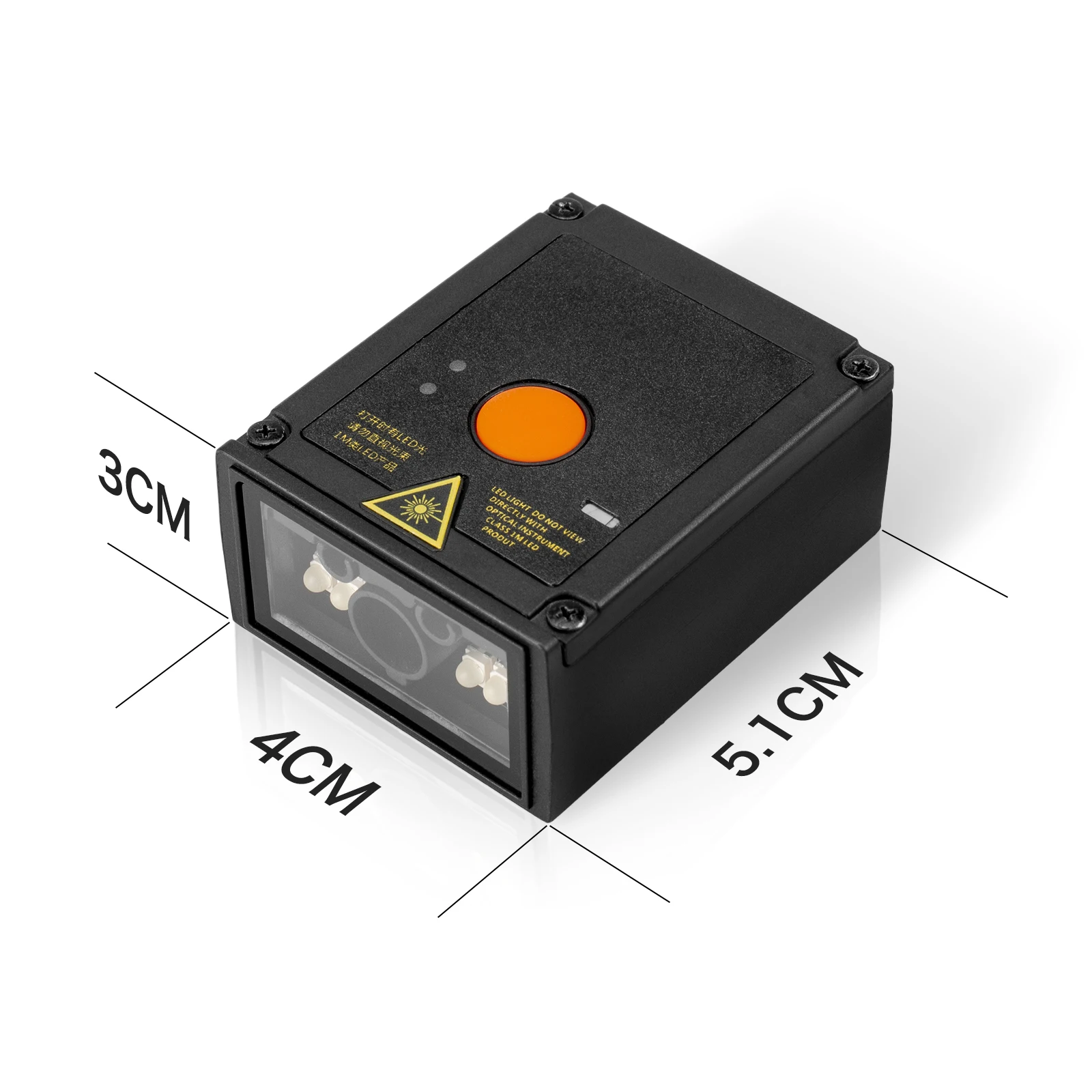 

Radall Embedded Scanning Module 1D 2D QR Barcode Scan Head USB RS232 Industrial Fixed Scan Engine Mount Barcode Scanner RD-90