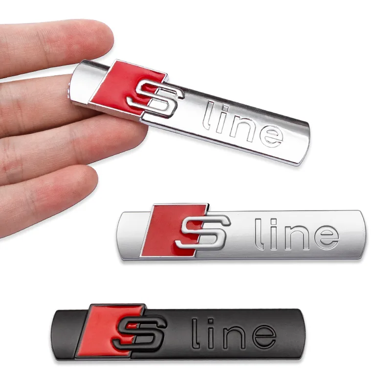 New Car S line Sline Sticker Front Grille Badge Emblem Grill S line For TT J8 B8 A1 A3 A4 B5 B6 B7 A5 A6 RS1 2 3 4 Car Stickers
New Car S line Sline Sticker Front Grille Badge Emblem Grill S line For TT J8 B8 A1 A3 A4 B5 B6 B7 A5 A6 RS1 2 3 4 Car Stickers