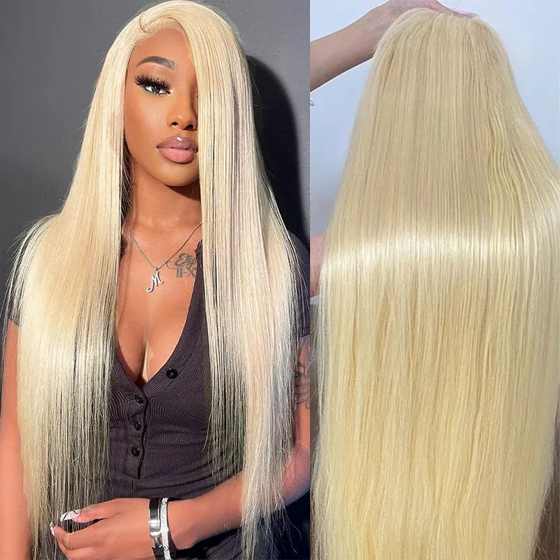 613 4x4 Lace Closure Wigs For Women Honey Blonde Lace Front Human Hair Wigs Pre Plucked Brazilian Straight 13x4 Lace Frontal Wig
613 4x4 Lace Closure Wigs For Women Honey Blonde Lace Front Human Hair Wigs Pre Plucked Brazilian Straight 13x4 Lace Frontal Wig