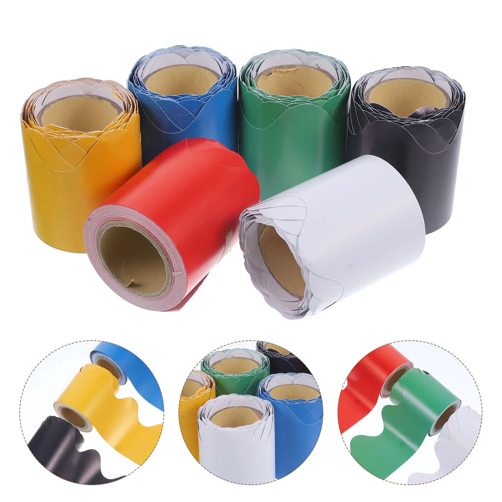 6 Rolls Bulletin Board Supplies Accessory Decorate Classroom Borders Paper Jam Festival Trim
6 Rolls Bulletin Board Supplies Accessory Decorate Classroom Borders Paper Jam Festival Trim