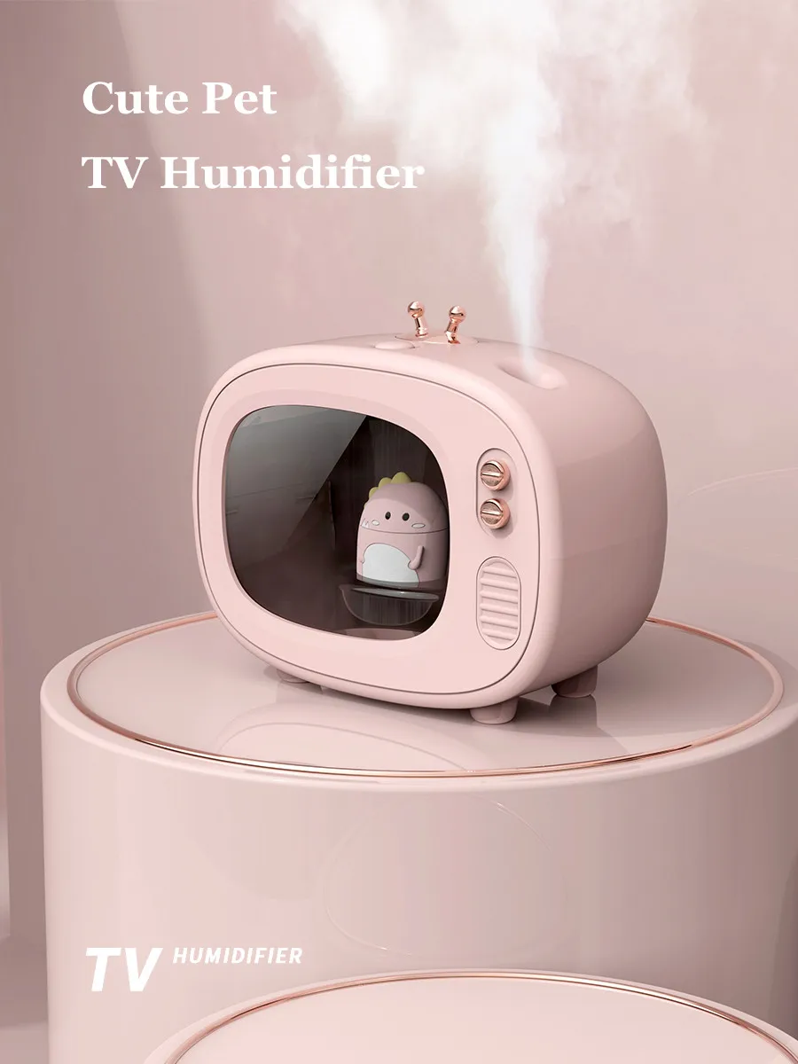 Wireless Air Humidifier USB Rechargeable Ultrasonic Cool Mist Water Diffuser with LED Light Cute Pet Humidificador
Wireless Air Humidifier USB Rechargeable Ultrasonic Cool Mist Water Diffuser with LED Light Cute Pet Humidificador