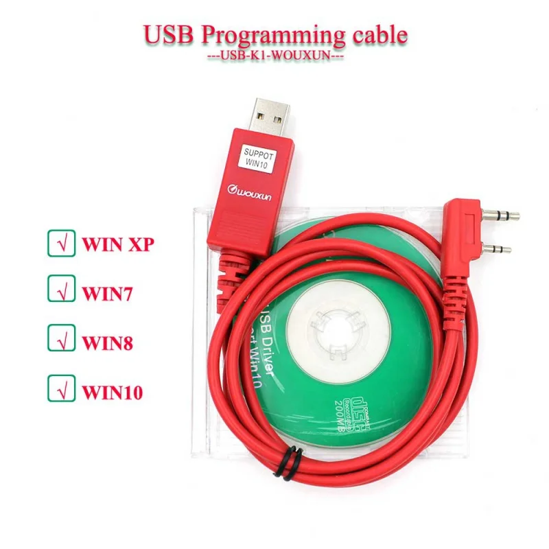KG-UVD1P KG-UV6D KG-UV8D KG-UV899 KG-UV9D PLUS USB Programming Cable Software For Original WOUXUN Walkie Talkie
KG-UVD1P KG-UV6D KG-UV8D KG-UV899 KG-UV9D PLUS USB Programming Cable Software For Original WOUXUN Walkie Talkie