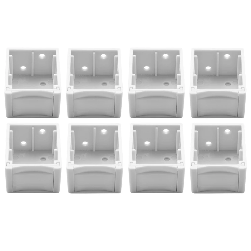 8Pcs 1 Inch Blind Brackets White Profile Box Mounting Bracket Window Blinds Headrail Bracket
8Pcs 1 Inch Blind Brackets White Profile Box Mounting Bracket Window Blinds Headrail Bracket