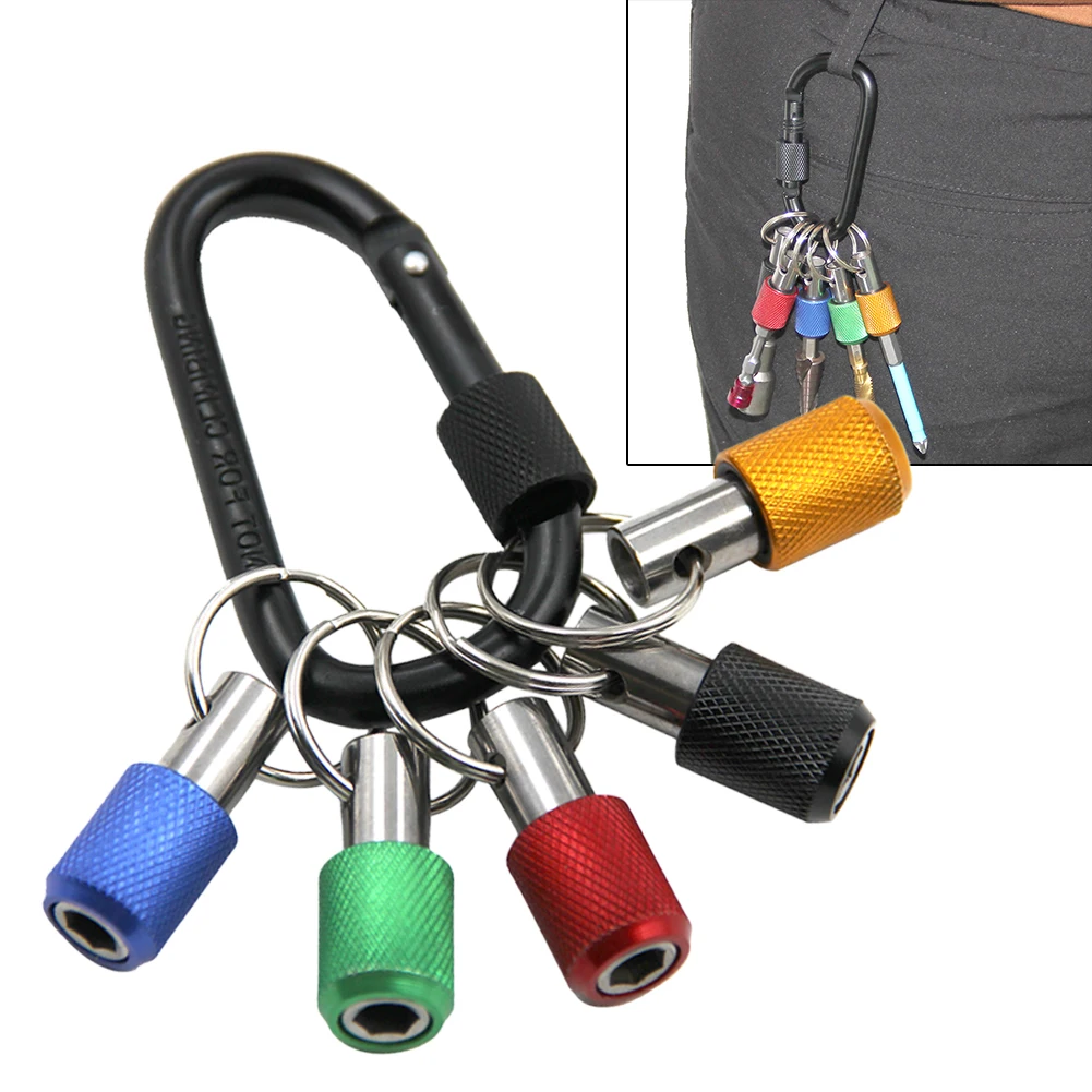 5Pcs/Set Hex Shank Screwdriver Drill Bits Holder Extension Bar Quick Release Screw Adapter Keychain Mini Hand Tools Accessories
5Pcs/Set Hex Shank Screwdriver Drill Bits Holder Extension Bar Quick Release Screw Adapter Keychain Mini Hand Tools Accessories