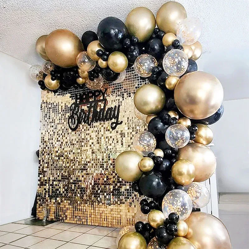 Black Gold Balloon Garland Arch Air Latex Balloons Happy 30th 40th 50th Adult Birthday Decor Wedding Graduation Party Supplies
Black Gold Balloon Garland Arch Air Latex Balloons Happy 30th 40th 50th Adult Birthday Decor Wedding Graduation Party Supplies