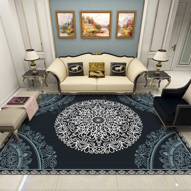 Pastoral Style Living Room Area Rugs Traditional Chinese Flowers Printed Home Decor Carpets Bedroom Bedside Non-Slip Floor Mat 
Pastoral Style Living Room Area Rugs Traditional Chinese Flowers Printed Home Decor Carpets Bedroom Bedside Non-Slip Floor Mat