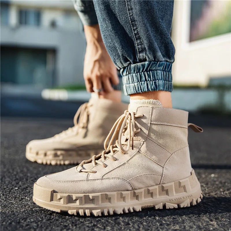 2022 Autumn Martin Boots Men's Trendy Shoes High-top Tooling Outdoor Sports Men's Shoes Fashion Thick-soled Men's Boots
2022 Autumn Martin Boots Men's Trendy Shoes High-top Tooling Outdoor Sports Men's Shoes Fashion Thick-soled Men's Boots