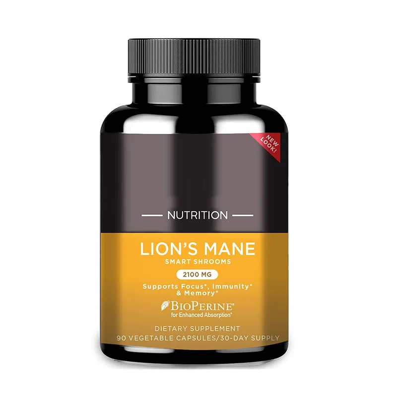 100% Organic Lions Mane Mushroom Black Pepper extract with Absorption Enhanc 
100% Organic Lions Mane Mushroom Black Pepper extract with Absorption Enhanc