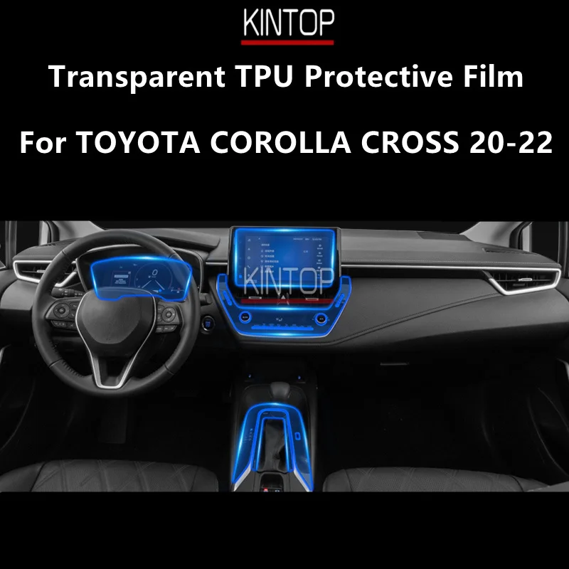 For TOYOTA COROLLA CROSS 20-22 Car Interior Center Console Transparent TPU Protective Film Anti-scratch Repair Film Accessories
For TOYOTA COROLLA CROSS 20-22 Car Interior Center Console Transparent TPU Protective Film Anti-scratch Repair Film Accessories