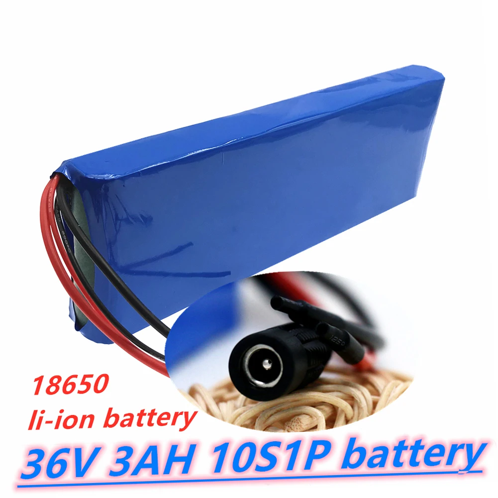 2021 New 36V Battery 10S1P 3Ah 42V 3200mAh 18650 lithium ion battery pack ebike electric car bicycle scooter belt 20A BMS 500W
2021 New 36V Battery 10S1P 3Ah 42V 3200mAh 18650 lithium ion battery pack ebike electric car bicycle scooter belt 20A BMS 500W