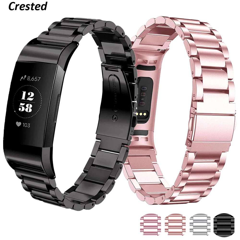 Stainless steel strap for Fitbit charge 3 band Replacement wristband Charge3/Charge4 Smart Watch Bracelet Fitbit Charge 4 band
Stainless steel strap for Fitbit charge 3 band Replacement wristband Charge3/Charge4 Smart Watch Bracelet Fitbit Charge 4 band